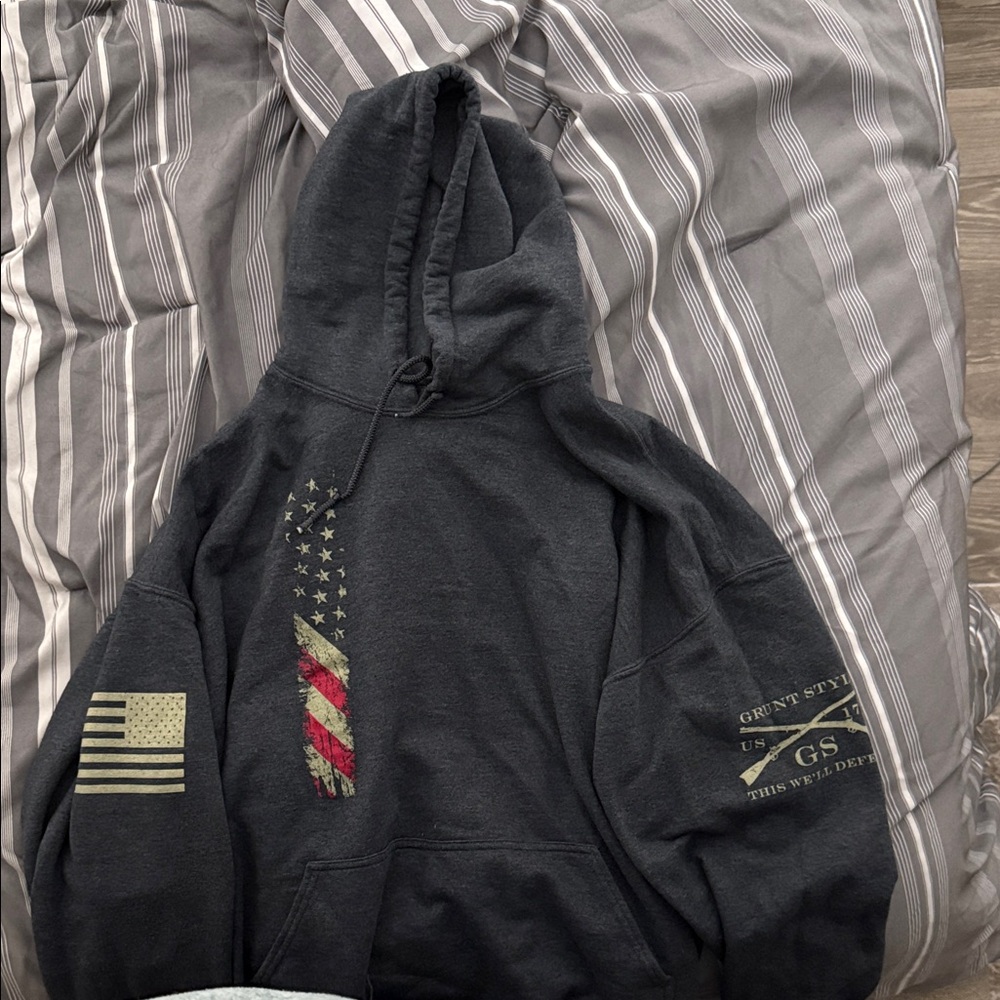 Grunt Style Graphic Hoodie